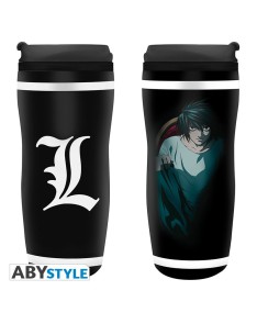 DEATH NOTE - TAZA DE VIAJE "L"