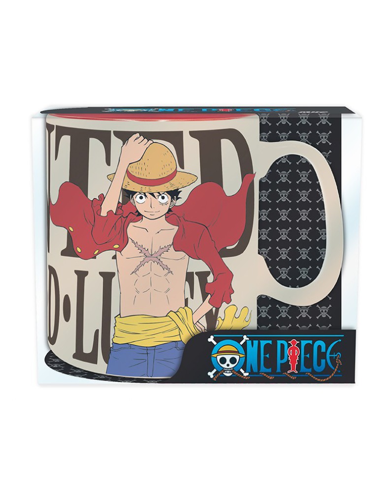 ONE PIECE - MUG - 460 ML - LUFFY & WANTED - WITH BOXX2 View 4