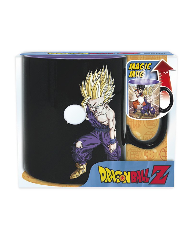 DRAGON BALL - MUG HEAT CHANGE - 460 ML - DBZ/GOHAN CELL- WITH BOX  View 4