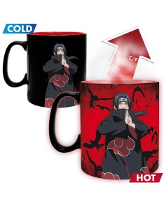 NARUTO SHIPPUDEN - TAZA TÉRMICA - 460 ML - KAKASHI/ITACHI Vista 2