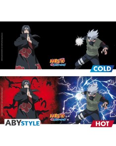 NARUTO SHIPPUDEN - TAZA TÉRMICA - 460 ML - KAKASHI/ITACHI Vista 3