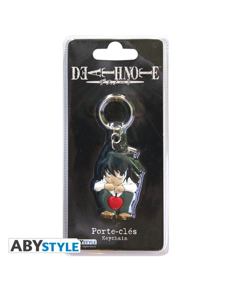 DEATH NOTE - LLAVERO PVC "L - CHARACTER" 