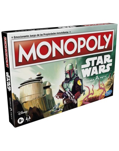 MONOPOLY STAR WARS BOBA FETT F20135L0 (ESPAÑOL) Vista 2