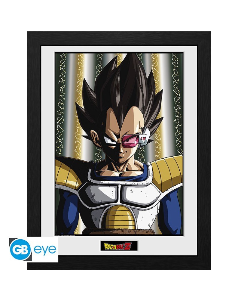 DRAGON BALL - FRAMED PRINT DBZ/"VEGETA"