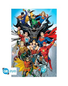 DC COMICS - POSTER « DC COMICS REBIRTH» (91.5X61)