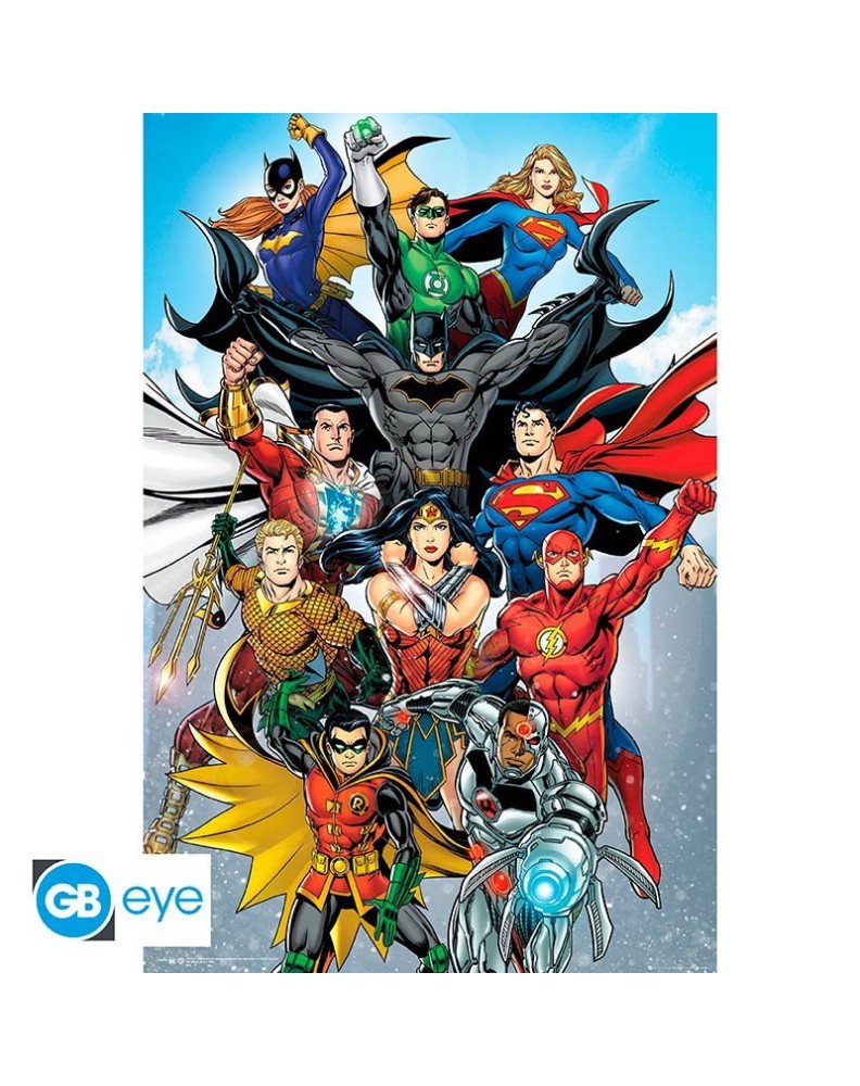 DC COMICS - POSTER « DC COMICS REBIRTH» (91.5X61)