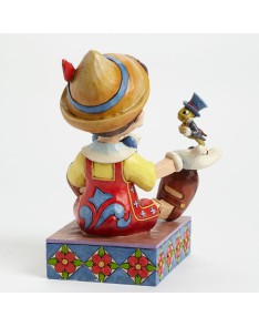 DECORATIVE FIGURE PINOCCHIO AND Jiminy Cricket Vista 2