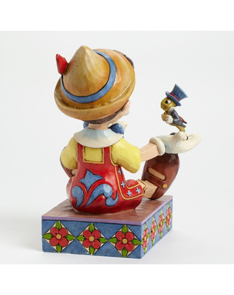 DECORATIVE FIGURE PINOCCHIO AND Jiminy Cricket Vista 2