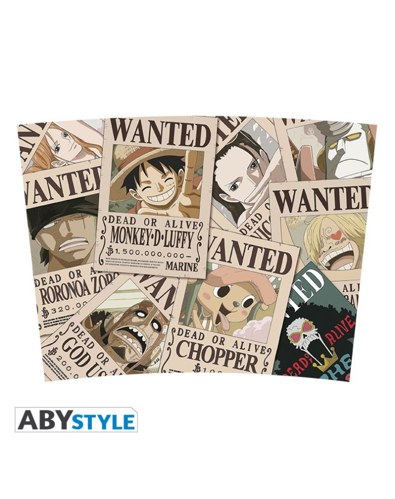 ONE PIECE - TAZA DE VIAJE "WANTED" Vista 2