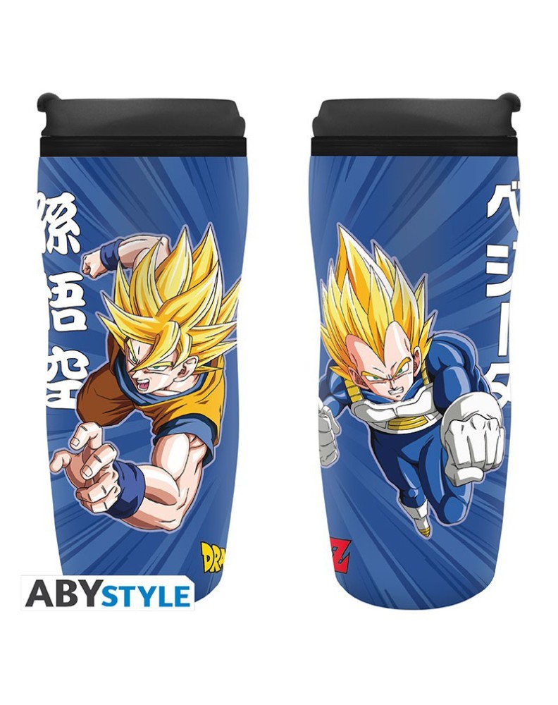 DRAGON BALL - TAZA DE VIAJE "DBZ/GOKU & VEGETA"