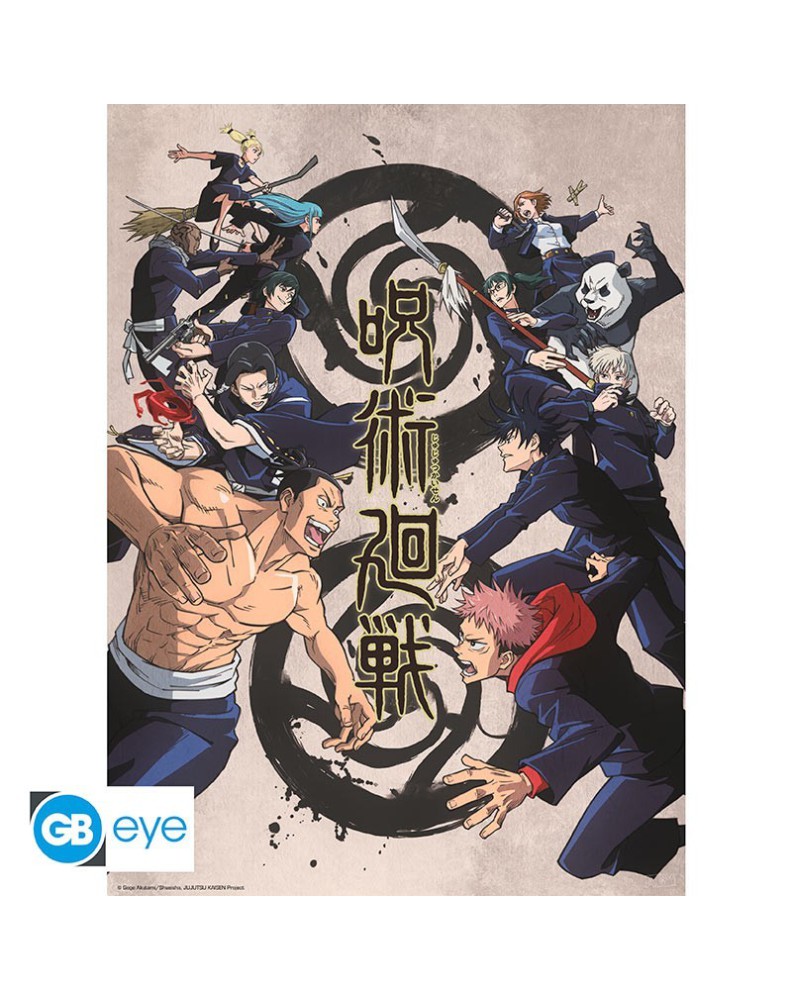 JUJUTSU KAISEN - SET 2 CHIBI POSTERS - GROUP AND SCHOOLS (52X38) Vista 3