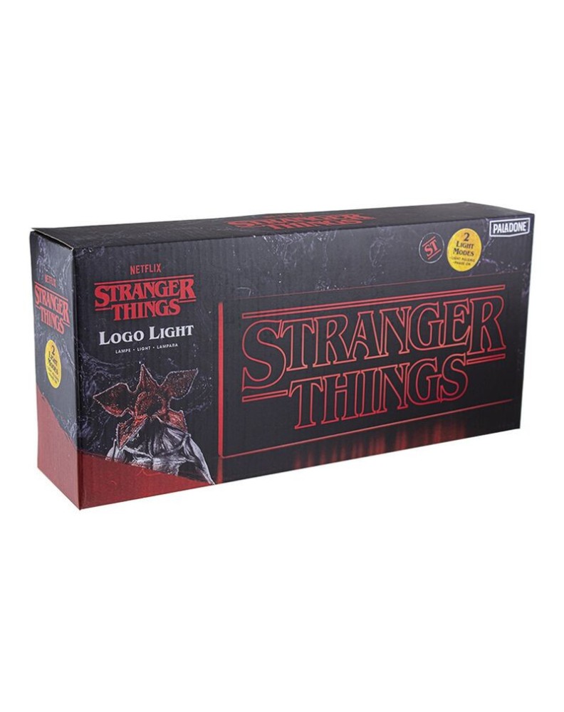 STRANGER THINGS LOGO RECTANGLE LAMP Vista 2