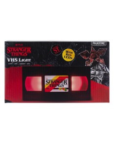 LÁMPARA STRANGER THINGS VHS LOGO