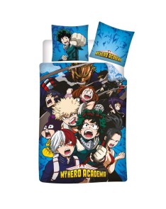 COTTON DUVET COVER 140x220 MY HERO ACADEMY