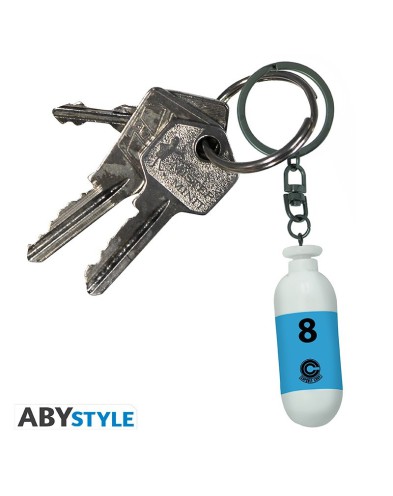 DRAGON BALL - LLAVERO 3D "DBZ/BLUE PLASTIC CAPSULE" Vista 2