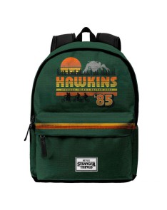 STRANGER THINGS VERDE MOCHILA HS 1.3 STRANGER THINGS HAWKINS 85 - 30cm x 45cm x 