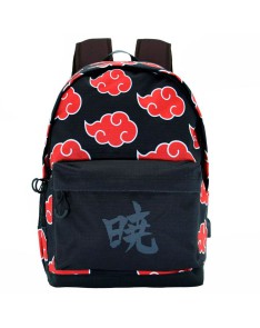 NARUTO BLACK HS BACKPACK 1.3 NARUTO CLOUDS - 30cm x 45cm x 18cm