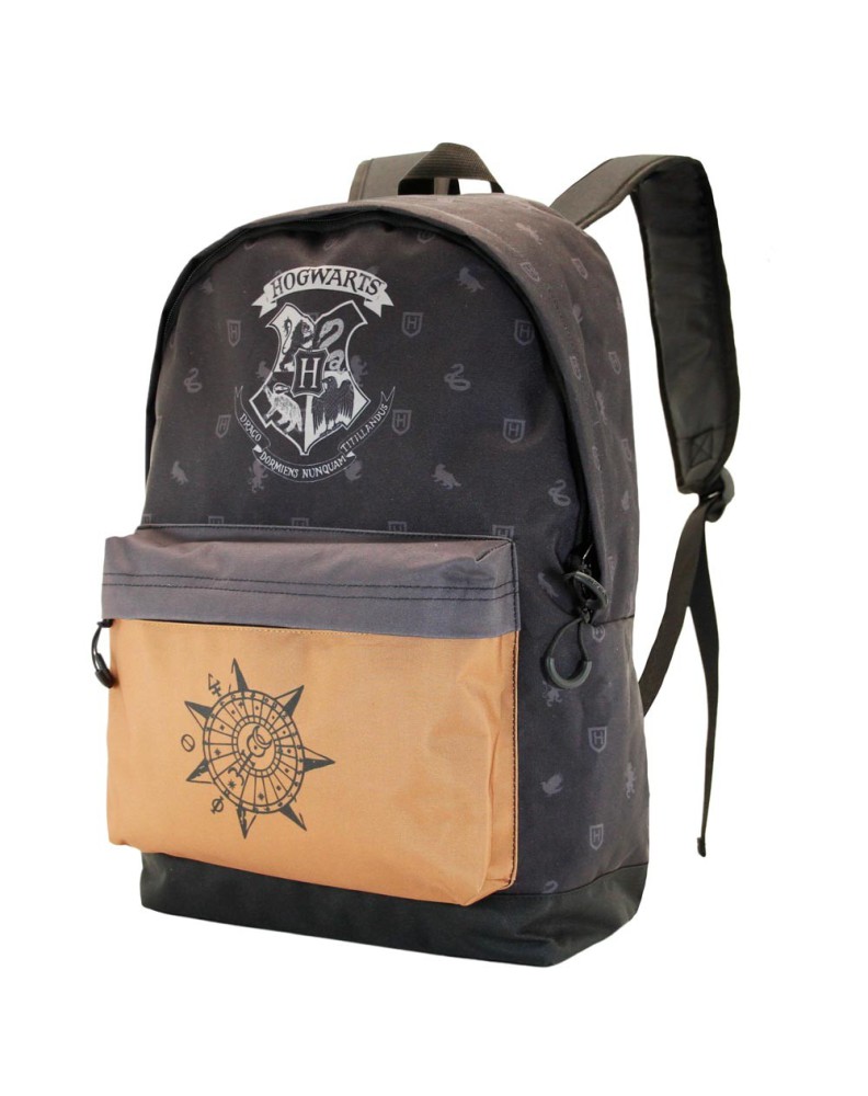 HARRY POTTER BLACK FAN HS BACKPACK HARRY POTTER HOWGARTS - 30cm x 43cm x 18cm