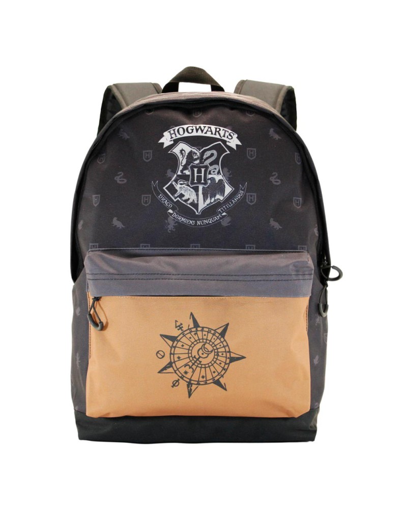 HARRY POTTER BLACK FAN HS BACKPACK HARRY POTTER HOWGARTS - 30cm x 43cm x 18cm Vista 2