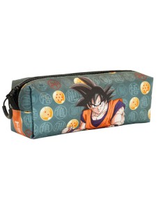 DRAGON BALL GREEN FAN SQUARE PENCIL CASE DRAGON BALL STRENGHT - 21cm x 8cm x 5.5