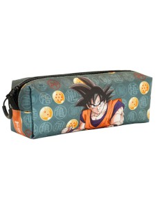 DRAGON BALL GREEN FAN SQUARE PENCIL CASE DRAGON BALL STRENGHT - 21cm x 8cm x 5.5