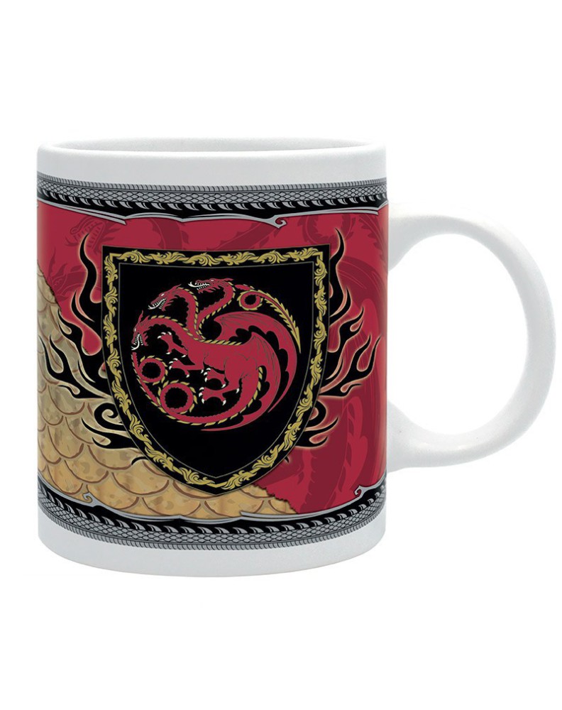 HOUSE OF THE DRAGON - MUG - 320 ML - TARGARYEN DRAGON CREST - SUBLI