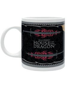 HOUSE OF THE DRAGON - MUG - 320 ML - TARGARYEN DRAGON CREST - SUBLI Vista 2