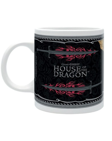 HOUSE OF THE DRAGON - MUG - 320 ML - TARGARYEN DRAGON CREST - SUBLI Vista 2