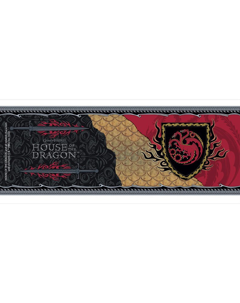 HOUSE OF THE DRAGON - MUG - 320 ML - TARGARYEN DRAGON CREST - SUBLI View 3