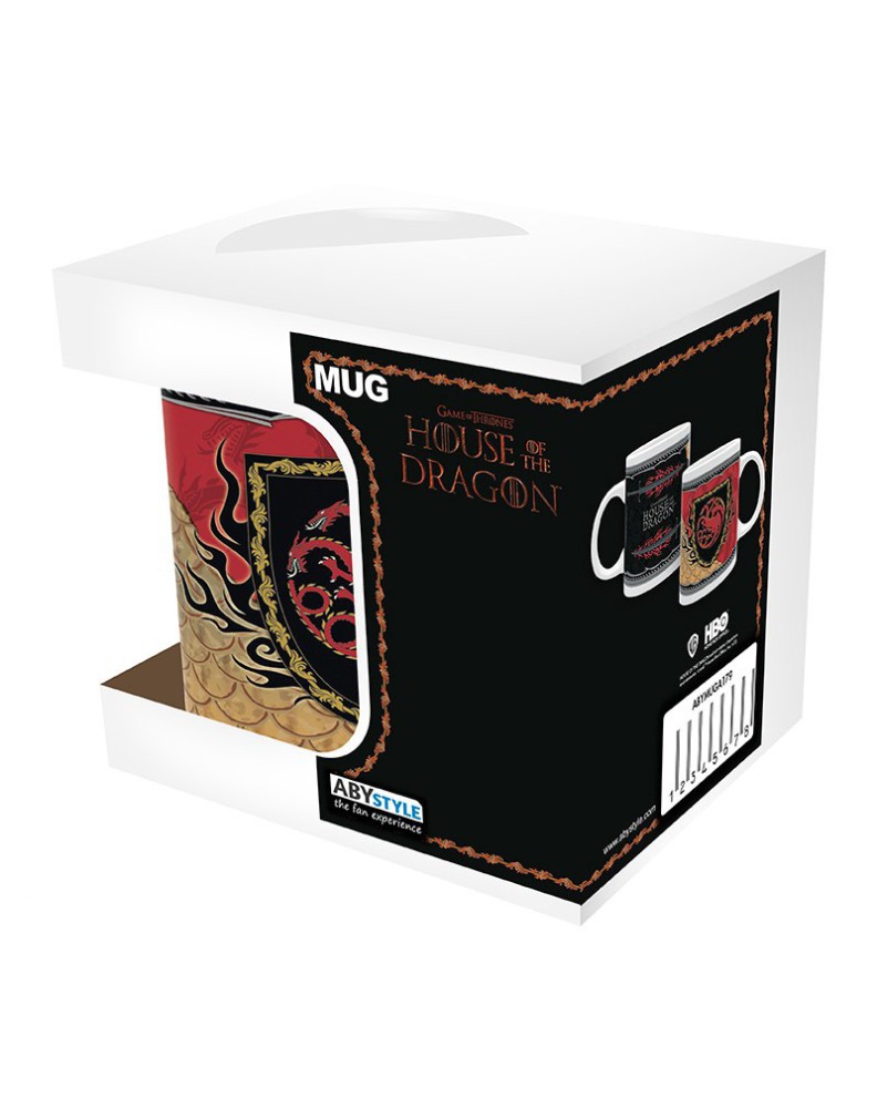 HOUSE OF THE DRAGON - MUG - 320 ML - TARGARYEN DRAGON CREST - SUBLI View 4