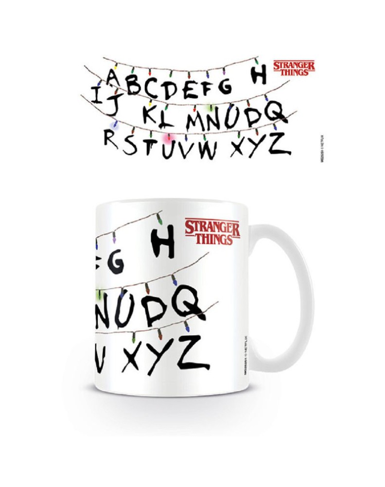 STRANGER THINGS MUG ALPHABET