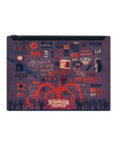 ESTUCHE ESCOLAR STRANGER THINGS UPSIDE DOWN Vista 2