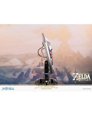 REPLICA FIRST 4 FIGURES THE LEGEND OF ZELDA BREATH OF THE WILD HYLIANO SHIELD Vista 2