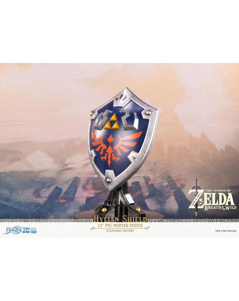 REPLICA FIRST 4 FIGURES THE LEGEND OF ZELDA BREATH OF THE WILD HYLIANO SHIELD View 3