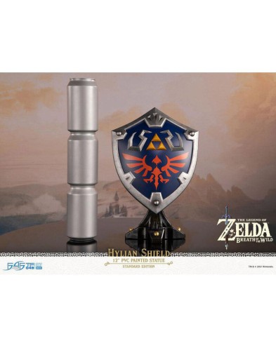 REPLICA FIRST 4 FIGURES THE LEGEND OF ZELDA BREATH OF THE WILD HYLIANO SHIELD View 4