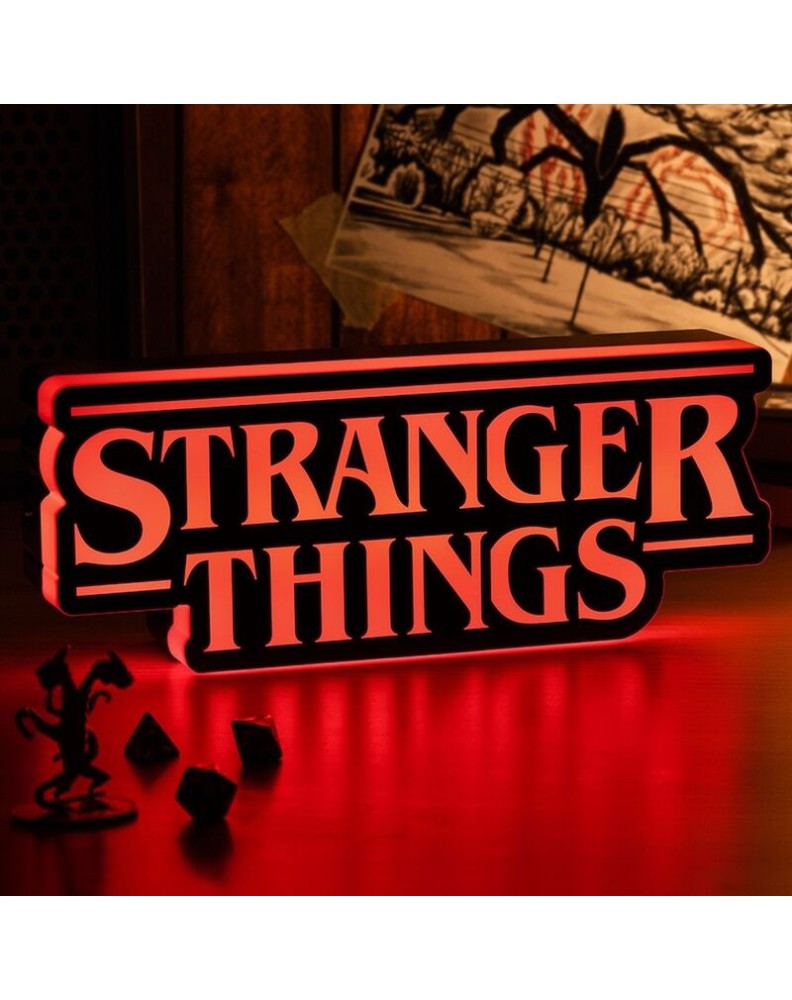  STRANGER THINGS SHAPED LOGO LIGHT LAMP Vista 2