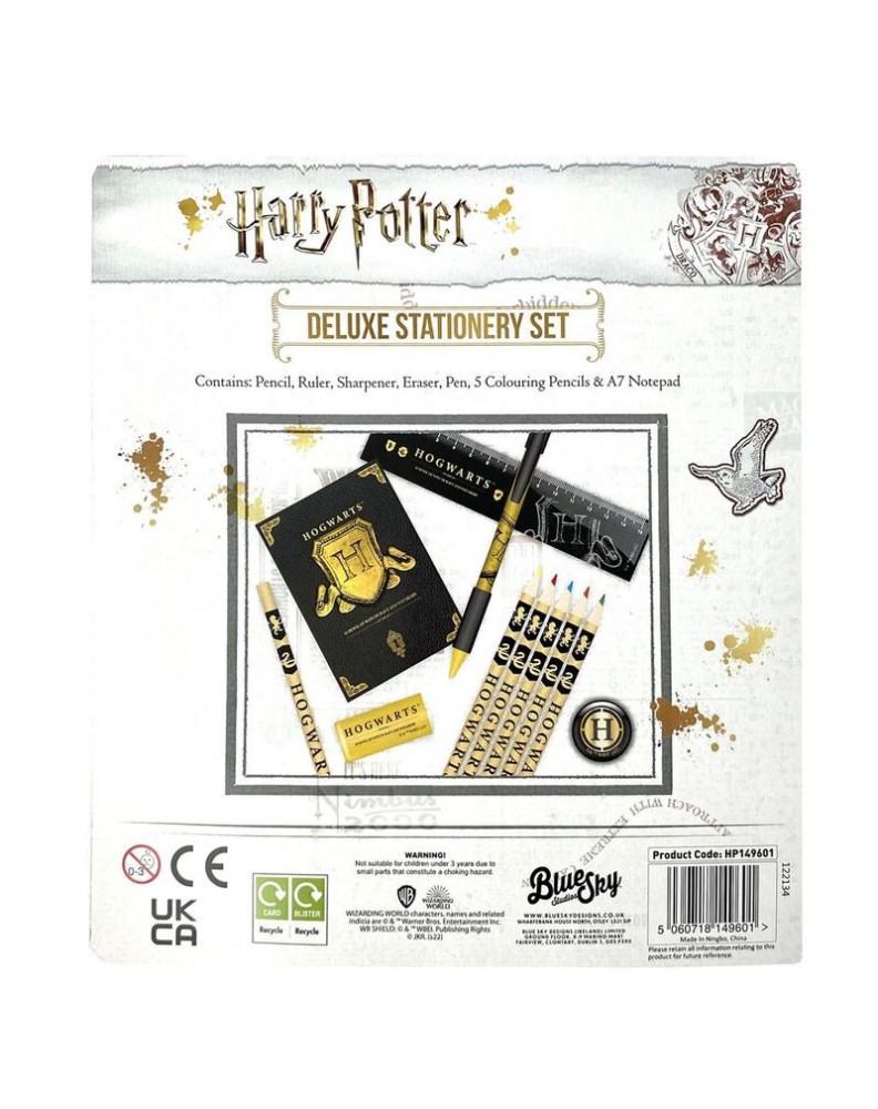 DELUXE HARRY POTTER HOGWARTS STATIONERY SET Vista 2