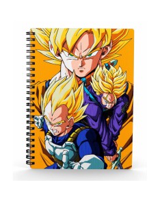 SAIYANS DRAGON BALL Z 3D EFFECT NOTEBOOK