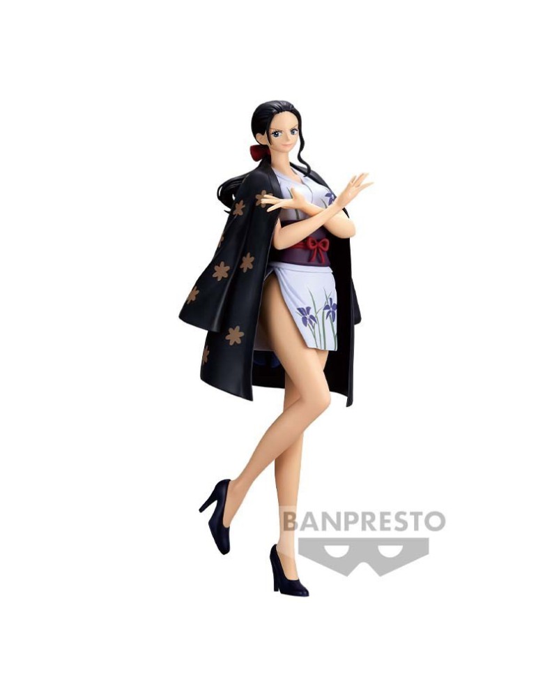 FIG BANP -ONE PIECE- NICO ROBIN GLITTER & GLAMORS WANO COUNTY STYLE VER. to 25CM