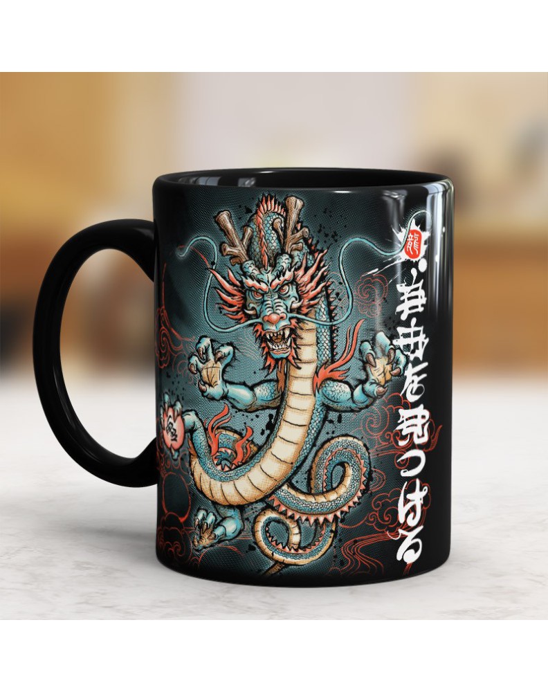 ORIENTAL DRAGON MUG View 3