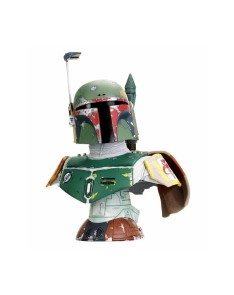 BOBA FETT EP V BUSTO RESINA 25 CM 1/2 SCALE STAR WARS LEGENDS IN 3D