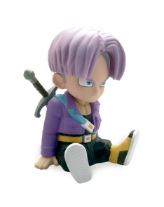 TRUNKS SENTADO CHIBI HUCHA 15 CM PVC DRAGON BALL