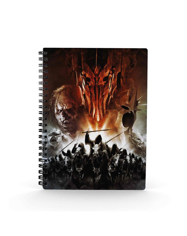 LORD OF THE RINGS MORDOR ARMY 3D EFFECT NOTEBOOK