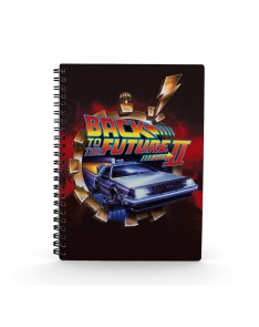 LIBRETA EFECTO 3D POSTER BTTF 2 REGRESO AL FUTURO