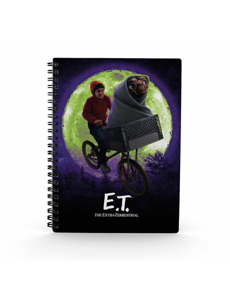 LIBRETA EFECTO 3D BICI ELLIOT E.T.