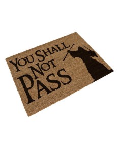 DOORMAT 60X40 YOU SHALL NOT PASS THE LORD OF THE RINGS Vista 2