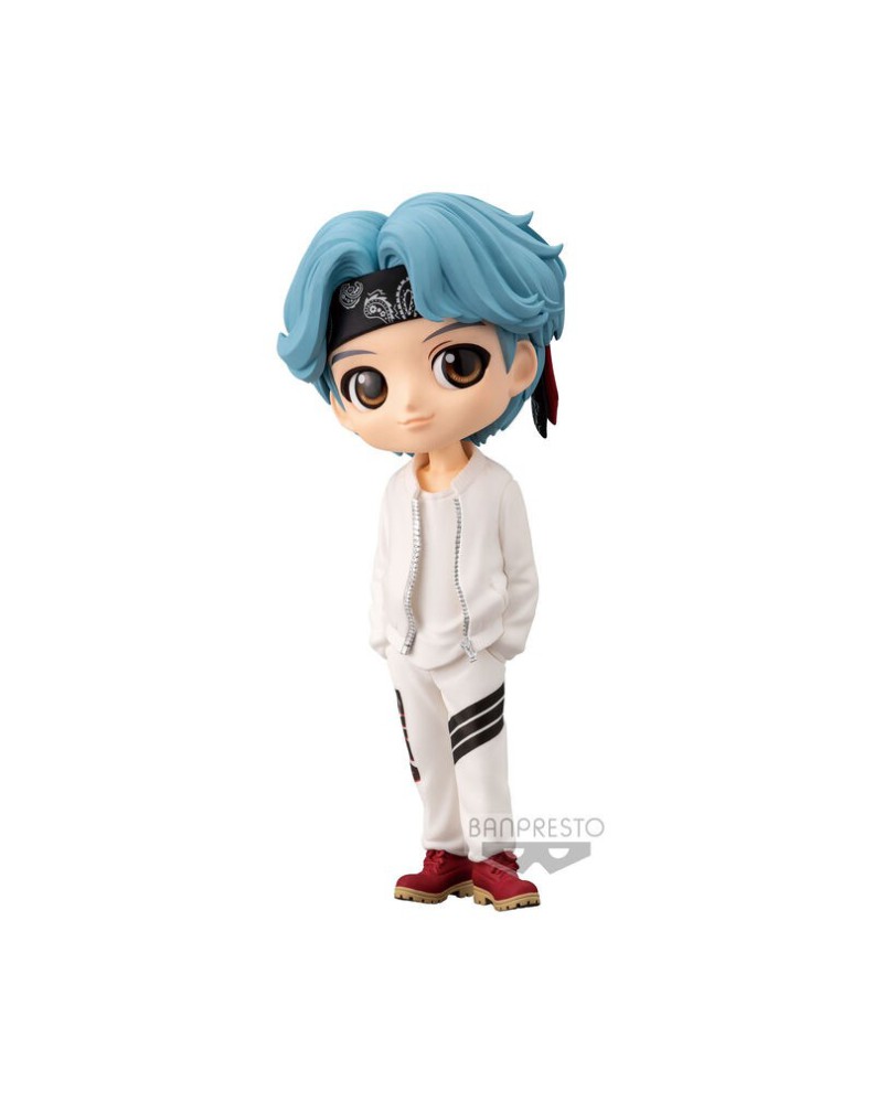 FIG BANPRESTO -BTS- SUGA TINY TAN MIC DROP Q POSKET 14 CM