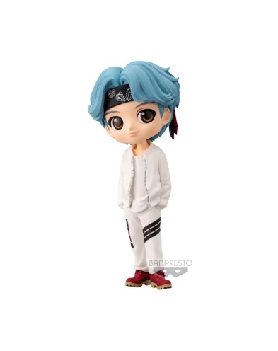 FIG BANPRESTO -BTS- SUGA TINY TAN MIC DROP Q POSKET 14 CM