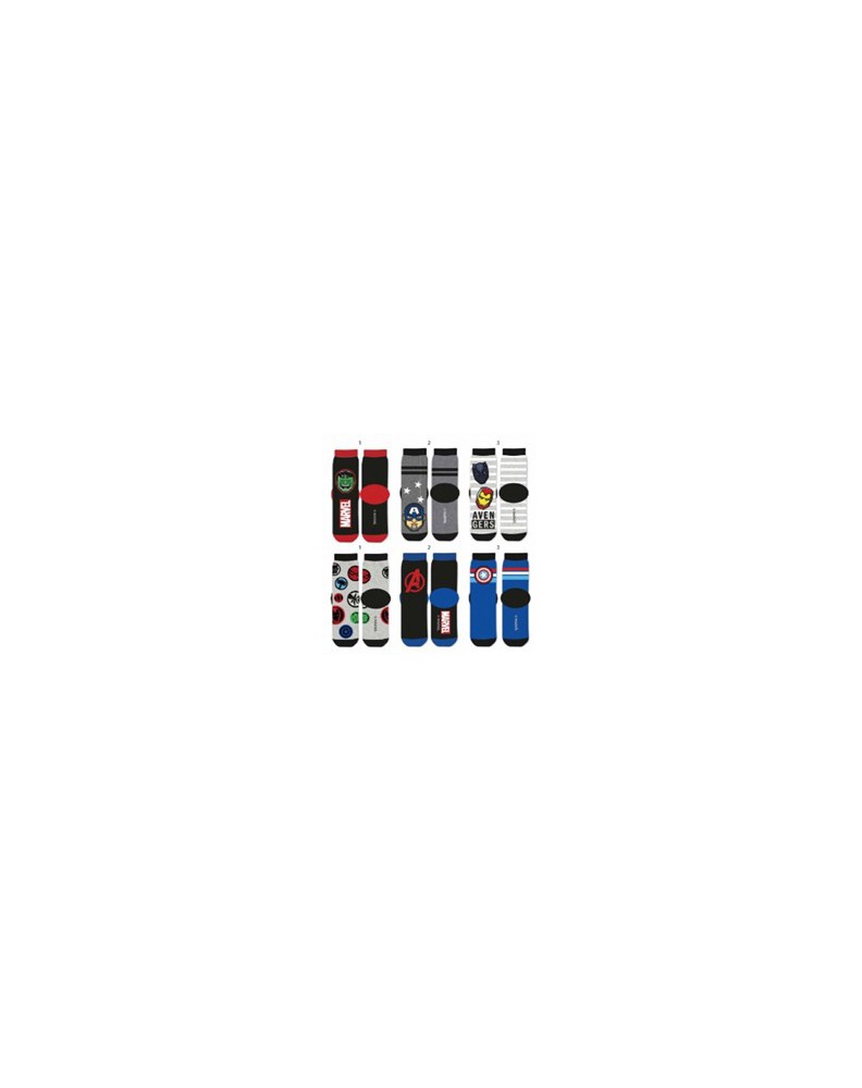 PACK 3 CALCETINES NIÑO AVENGERS