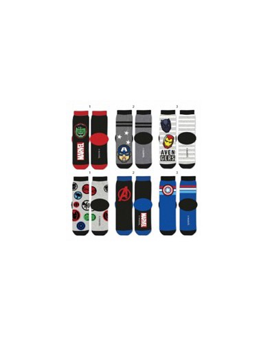 PACK 3 CALCETINES NIÑO AVENGERS